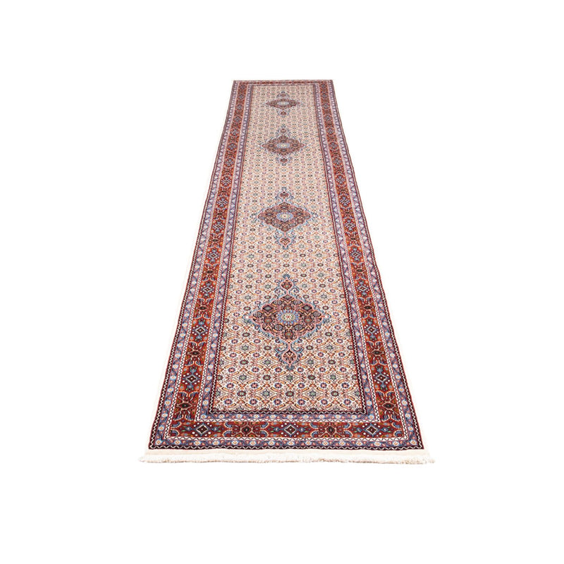 Løber Persisk tæppe - Classic - 397 x 78 cm - creme