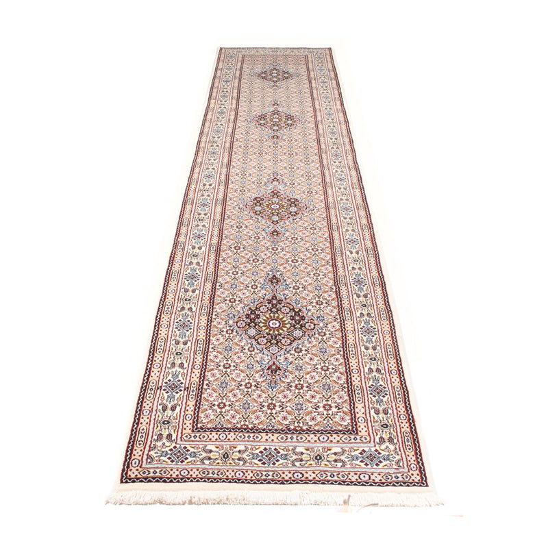 Løber Persisk tæppe - Classic - 398 x 76 cm - creme