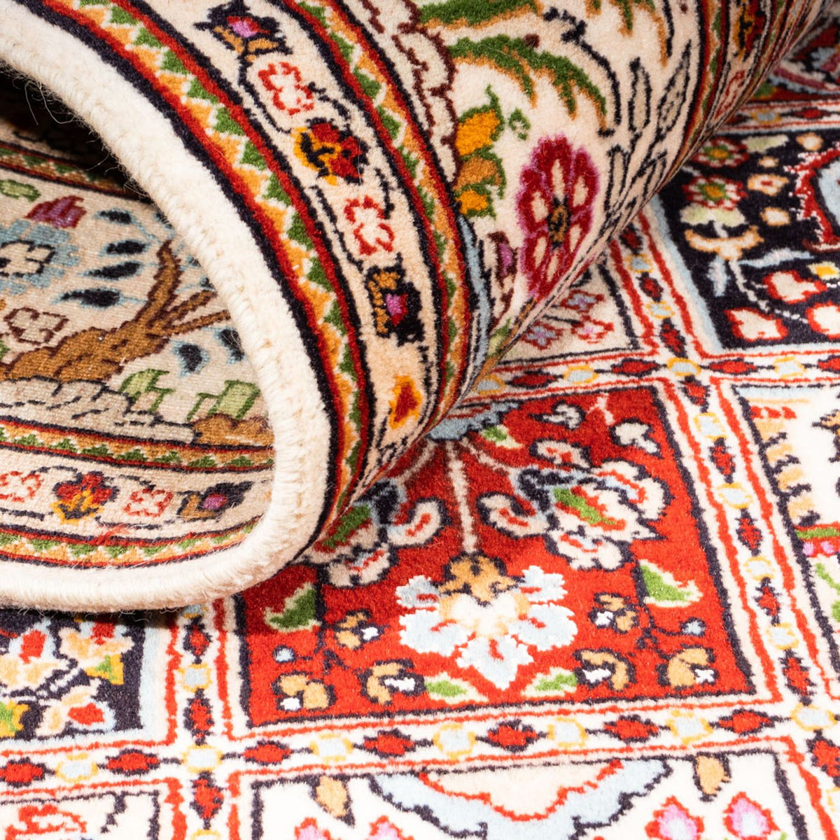 Persisk tæppe - Classic - 196 x 145 cm - flerfarvet