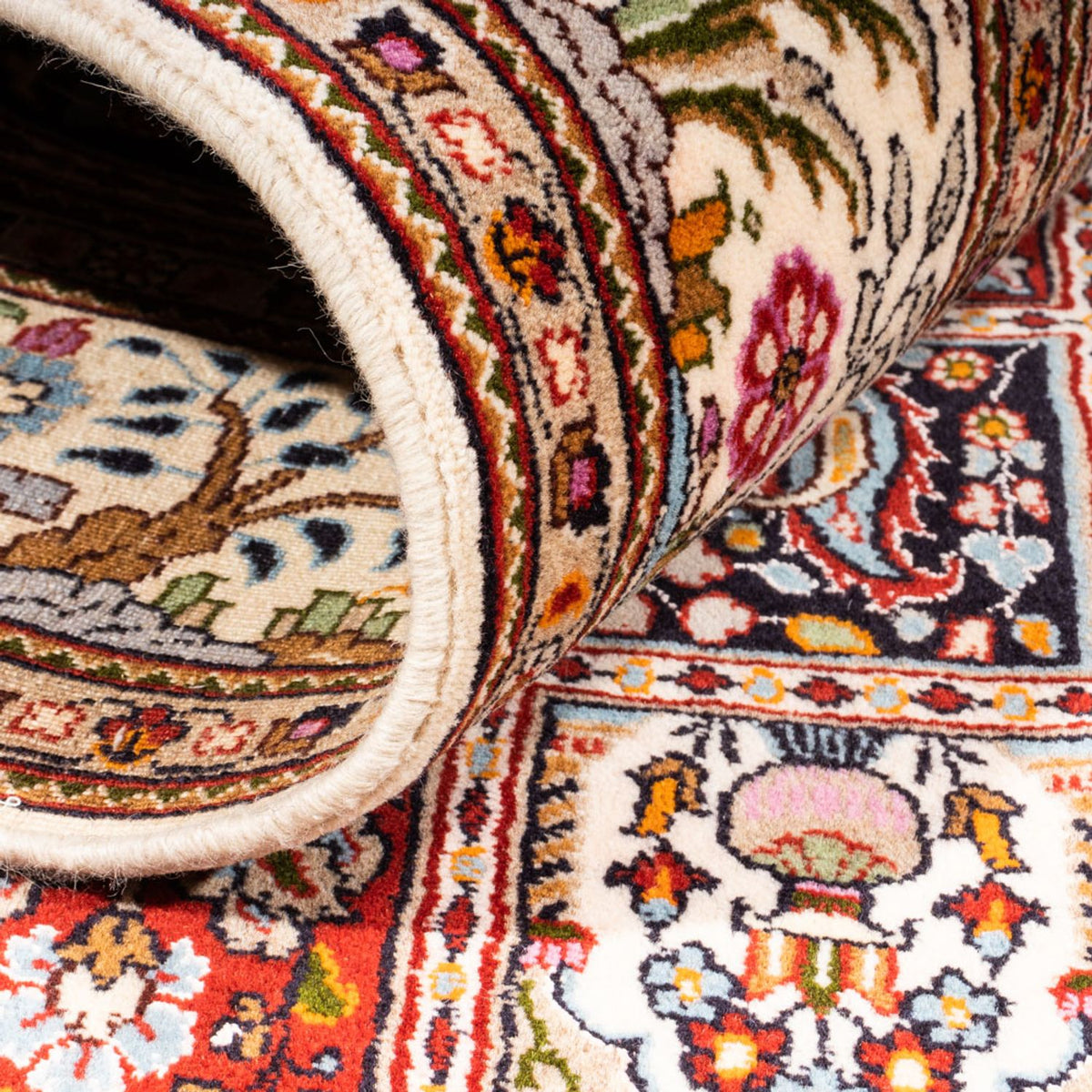 Persisk tæppe - Classic - 200 x 148 cm - flerfarvet