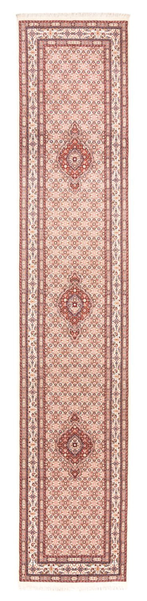 Løber Persisk tæppe - Classic - 395 x 79 cm - creme