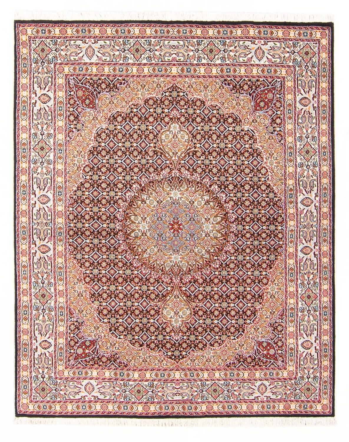 Persisk tæppe - Classic - 203 x 147 cm - mørkeblå
