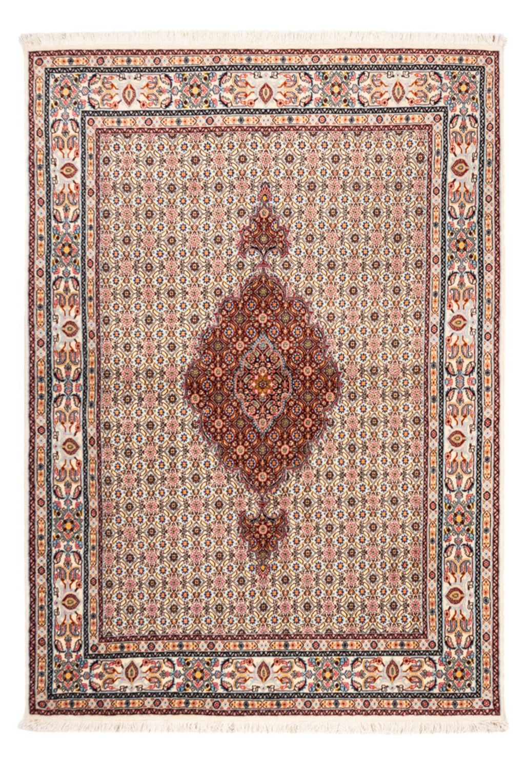 Persisk tæppe - Classic - 195 x 141 cm - beige