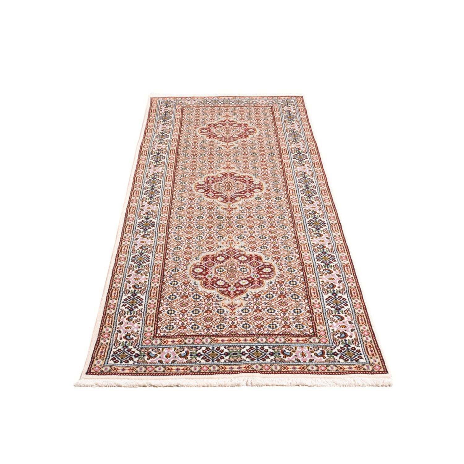 Løber Persisk tæppe - Classic - 245 x 77 cm - creme