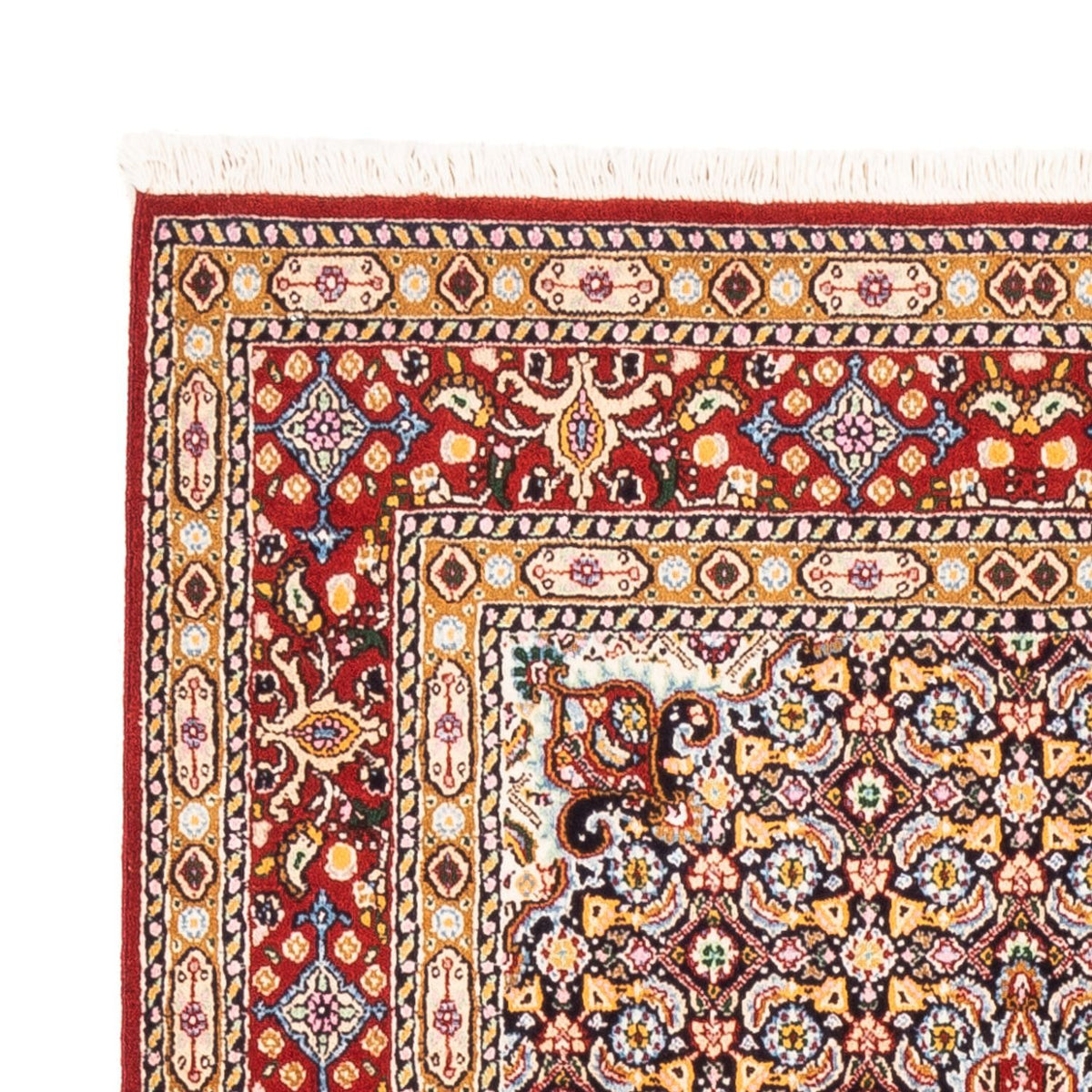 Persisk tæppe - Classic - 140 x 96 cm - mørkeblå