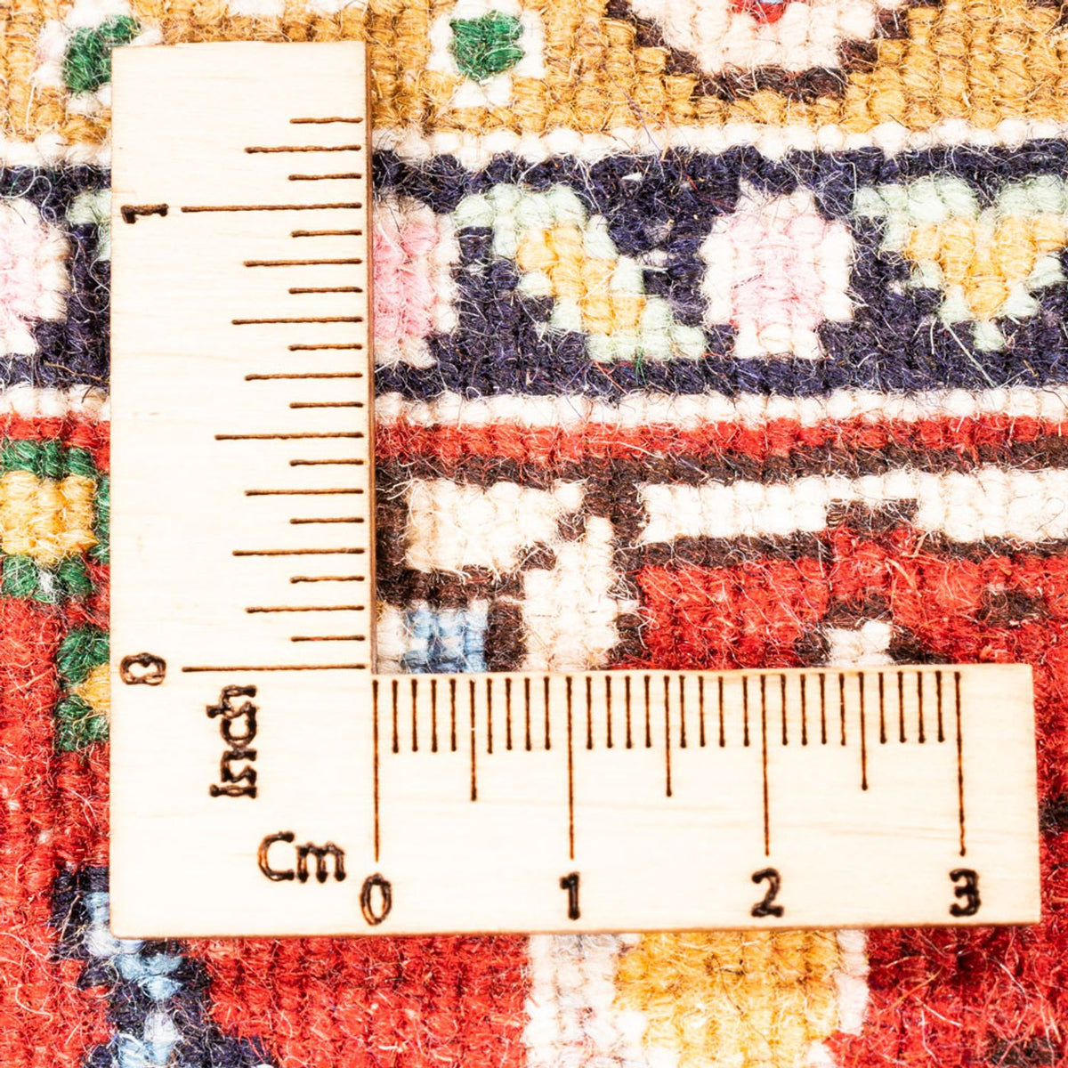 Persisk tæppe - Classic - 140 x 96 cm - mørkeblå