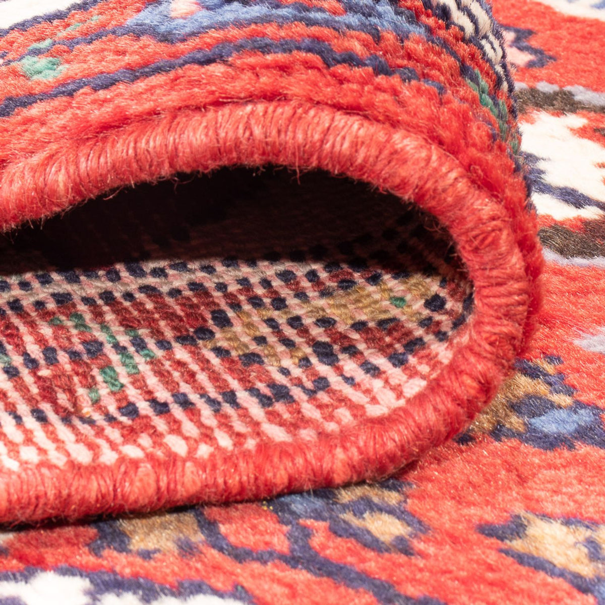 Løber Persisk tæppe - Nomadisk - 318 x 110 cm - rød