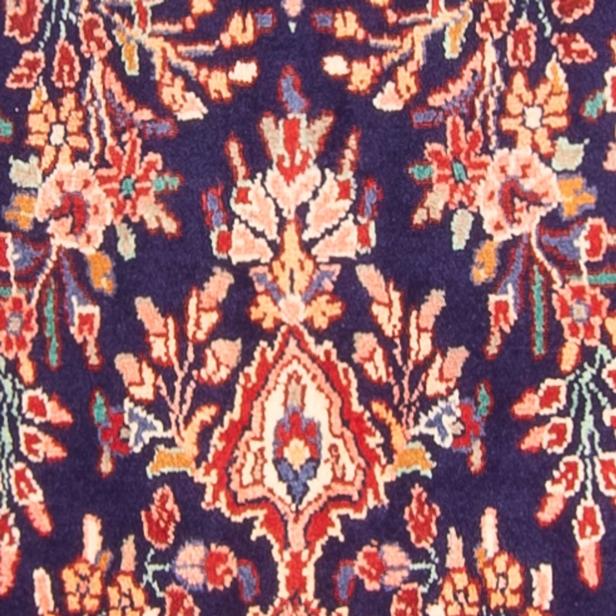 Løber Persisk tæppe - Nomadisk - 313 x 108 cm - mørkeblå