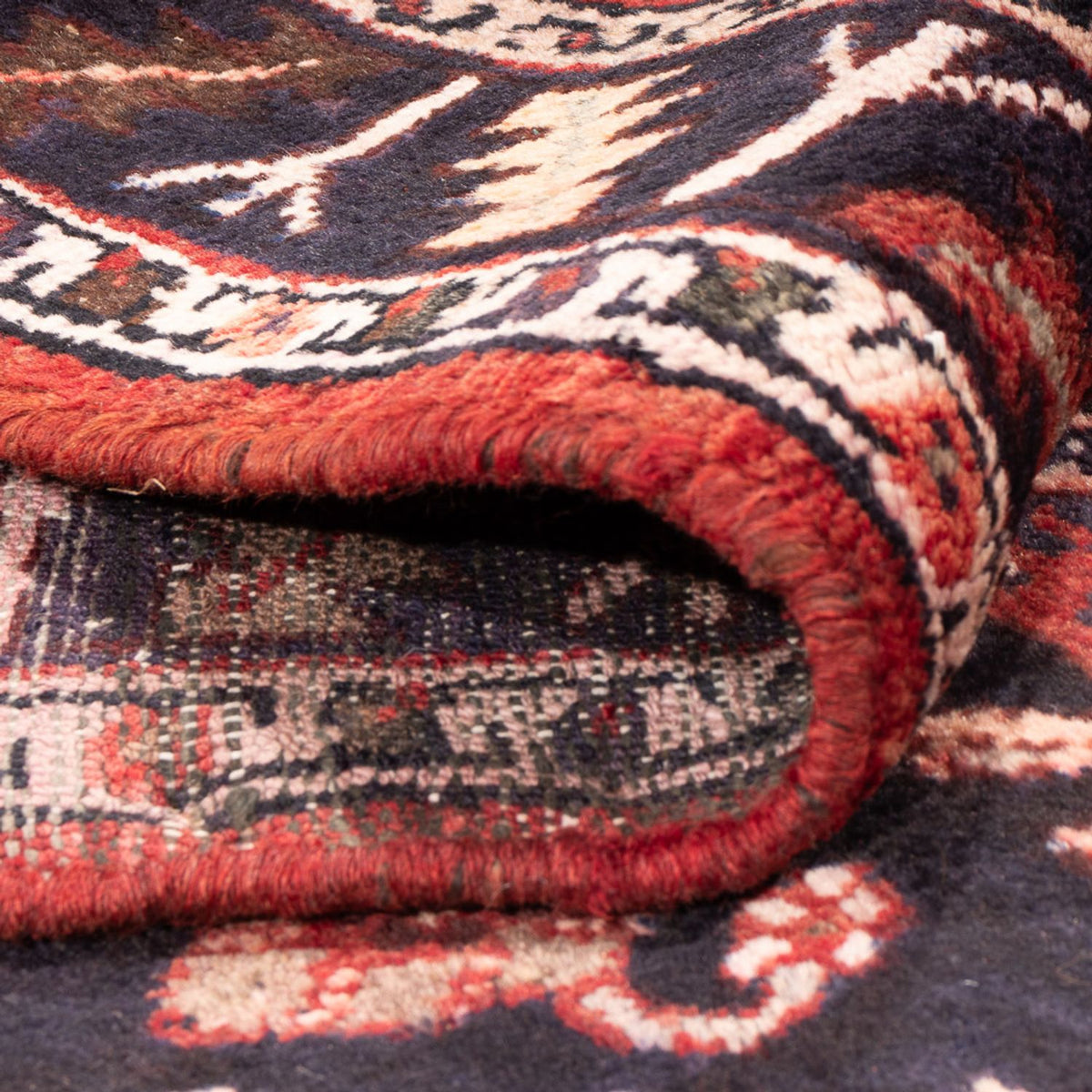 Løber Persisk tæppe - Nomadisk - 305 x 108 cm - rød