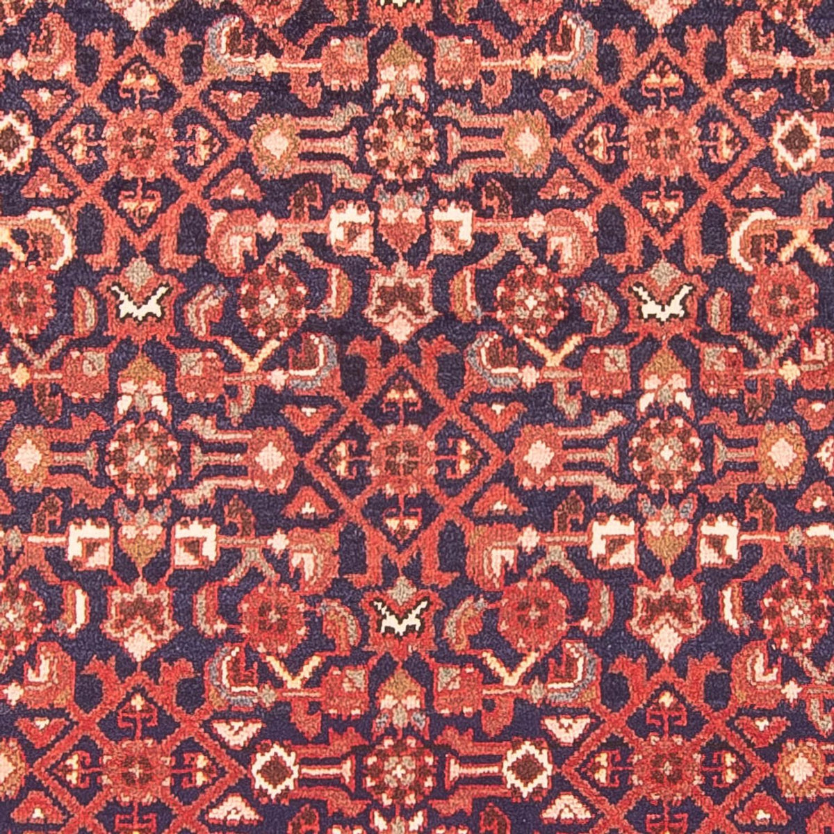 Løber Persisk tæppe - Nomadisk - 315 x 122 cm - mørkeblå