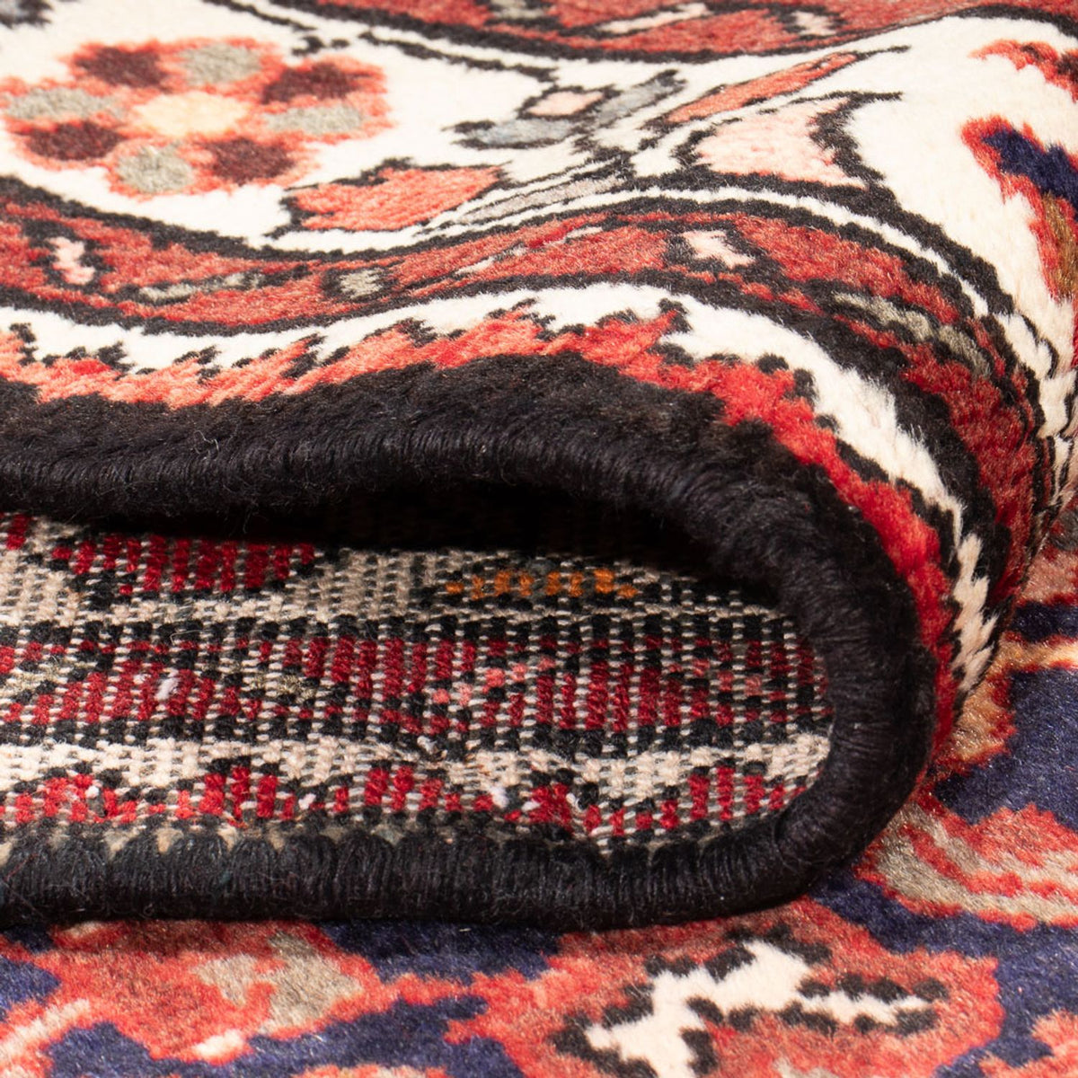 Løber Persisk tæppe - Nomadisk - 315 x 122 cm - mørkeblå