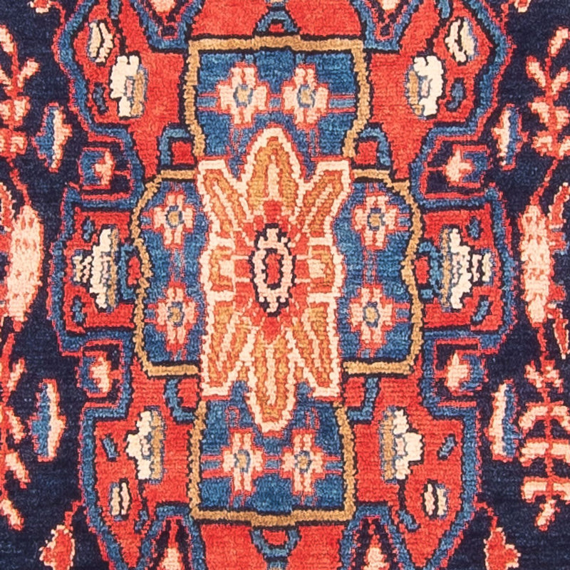 Løber Persisk tæppe - Nomadisk - 313 x 111 cm - mørkeblå