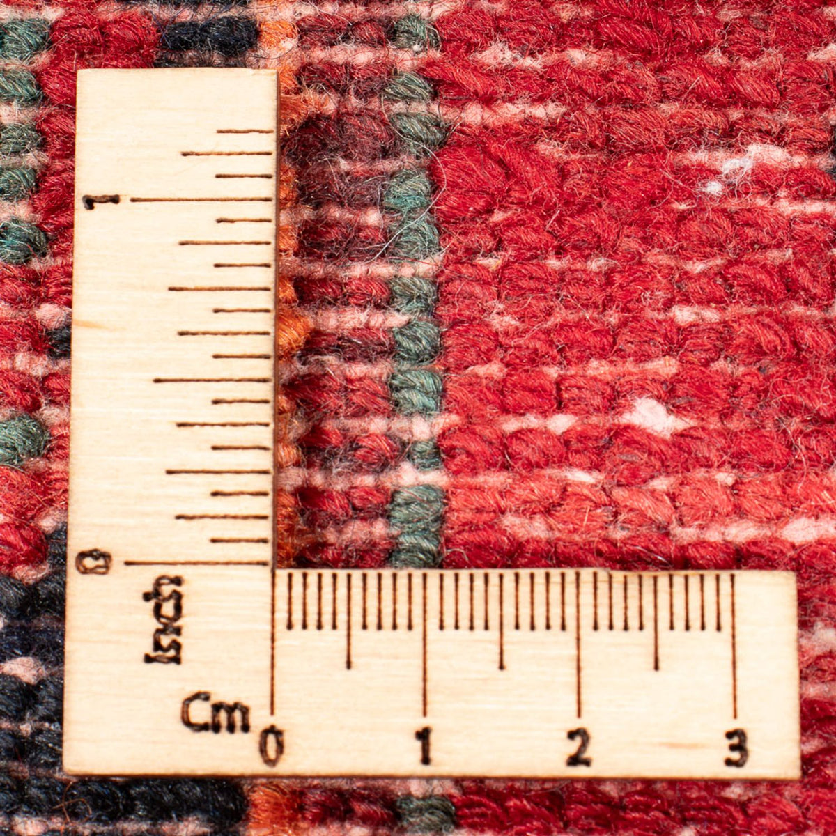 Løber Persisk tæppe - Nomadisk - 320 x 113 cm - rød