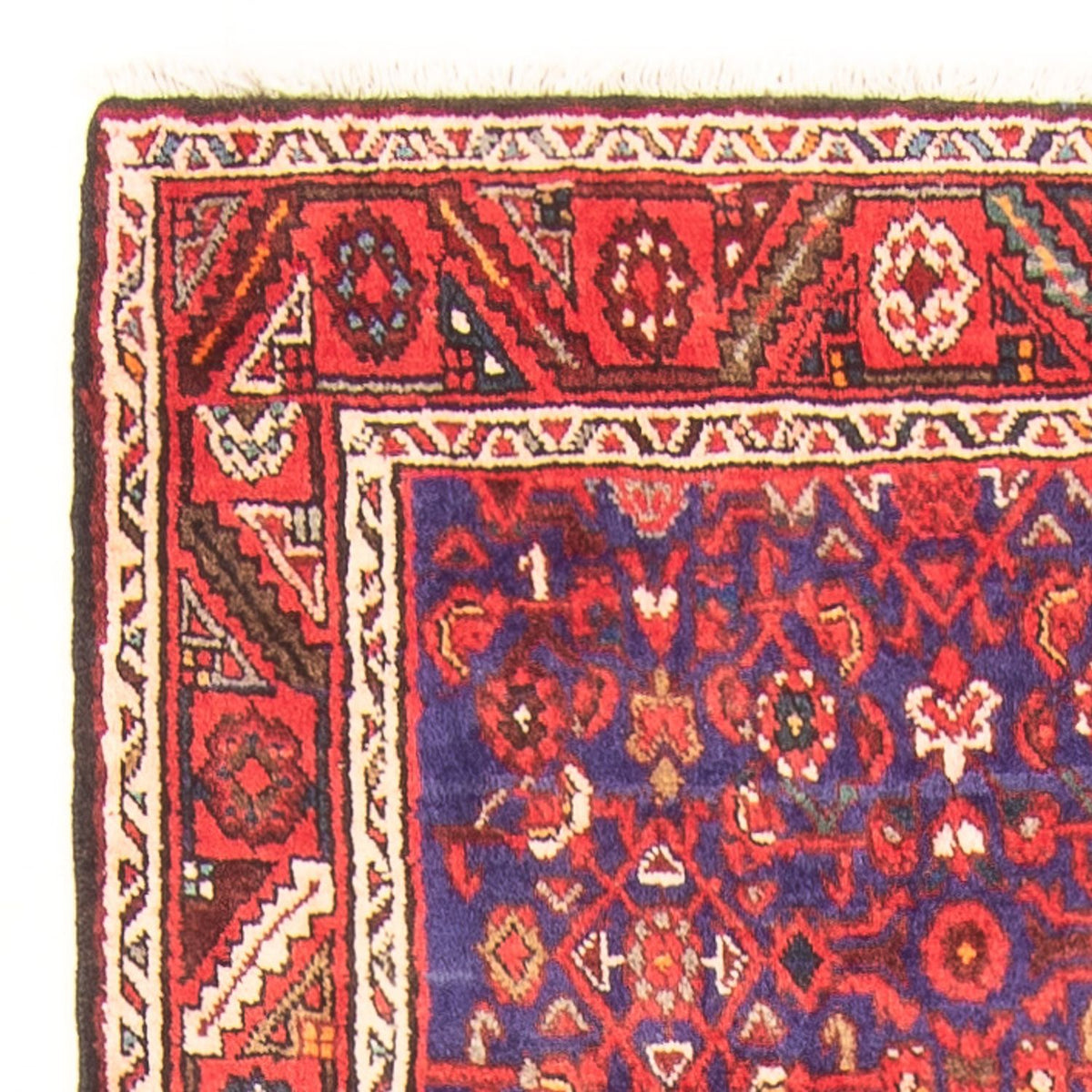 Løber Persisk tæppe - Nomadisk - 316 x 117 cm - mørkeblå