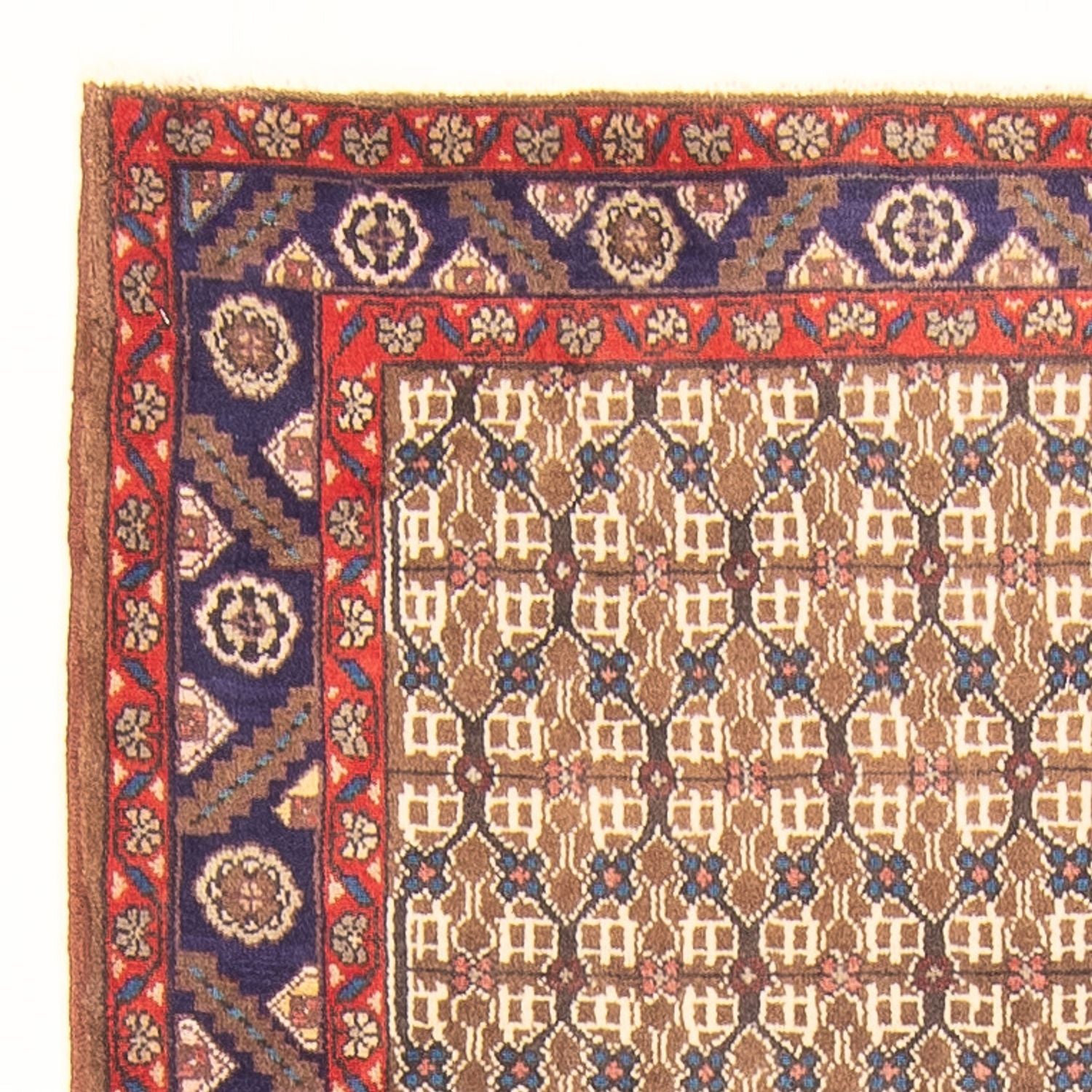 Løber Persisk tæppe - Nomadisk - 220 x 112 cm - creme