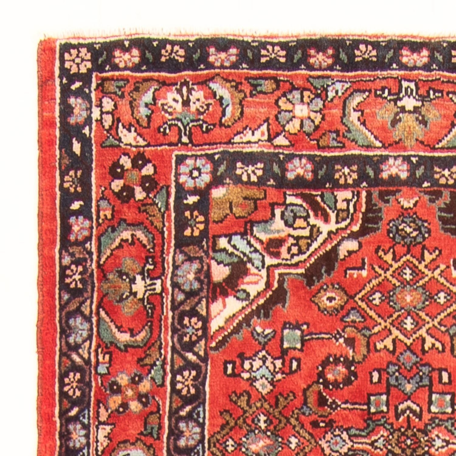 Løber Persisk tæppe - Nomadisk - 325 x 114 cm - rød