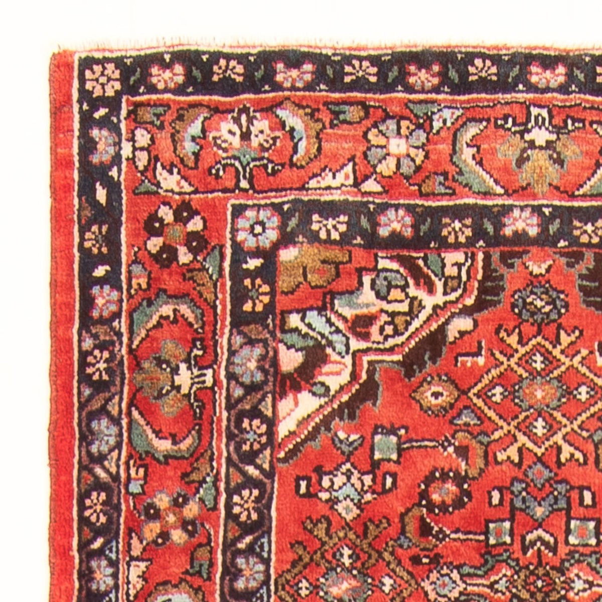 Løber Persisk tæppe - Nomadisk - 325 x 114 cm - rød