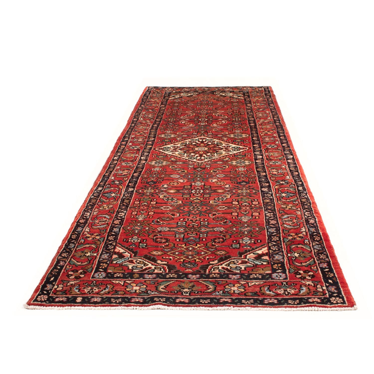 Løber Persisk tæppe - Nomadisk - 325 x 114 cm - rød