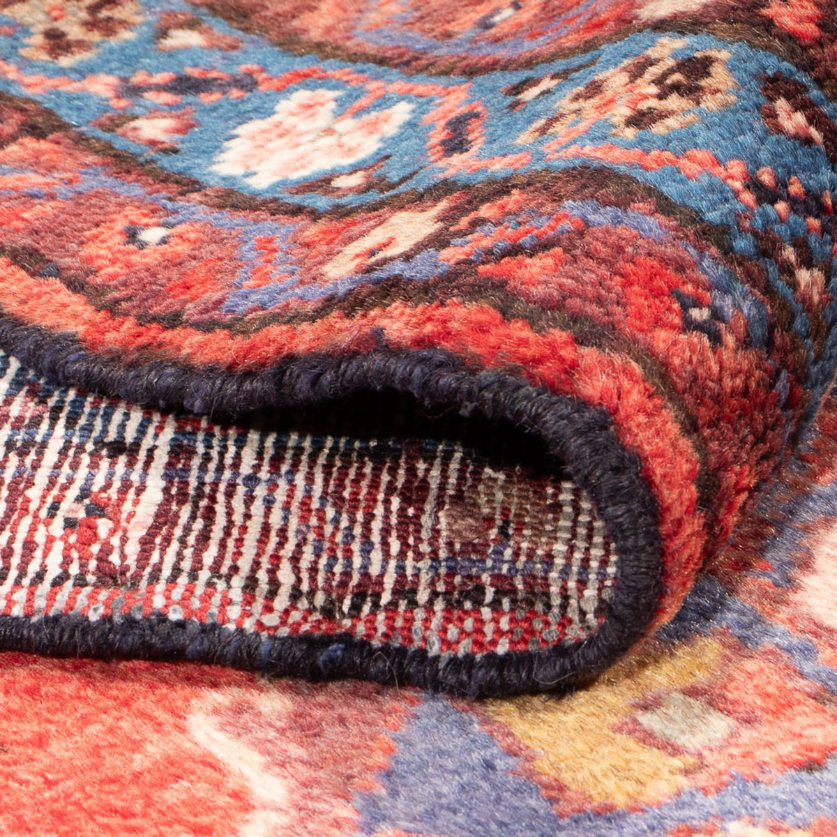 Løber Persisk tæppe - Bijar - 285 x 103 cm - rød