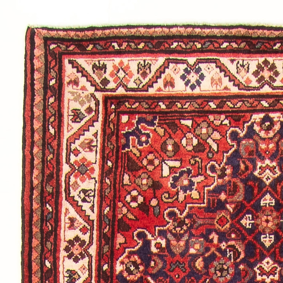 Løber Persisk tæppe - Nomadisk - 315 x 105 cm - mørkeblå