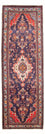 Løber Persisk tæppe - Nomadisk - 315 x 108 cm - mørkeblå