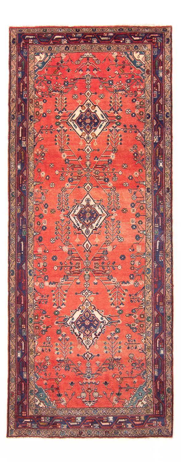 Løber Persisk tæppe - Nomadisk - 311 x 126 cm - rød