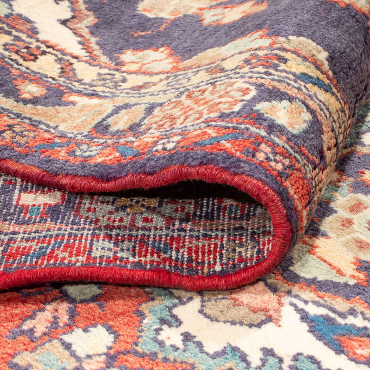 Løber Persisk tæppe - Nomadisk - 313 x 108 cm - rød