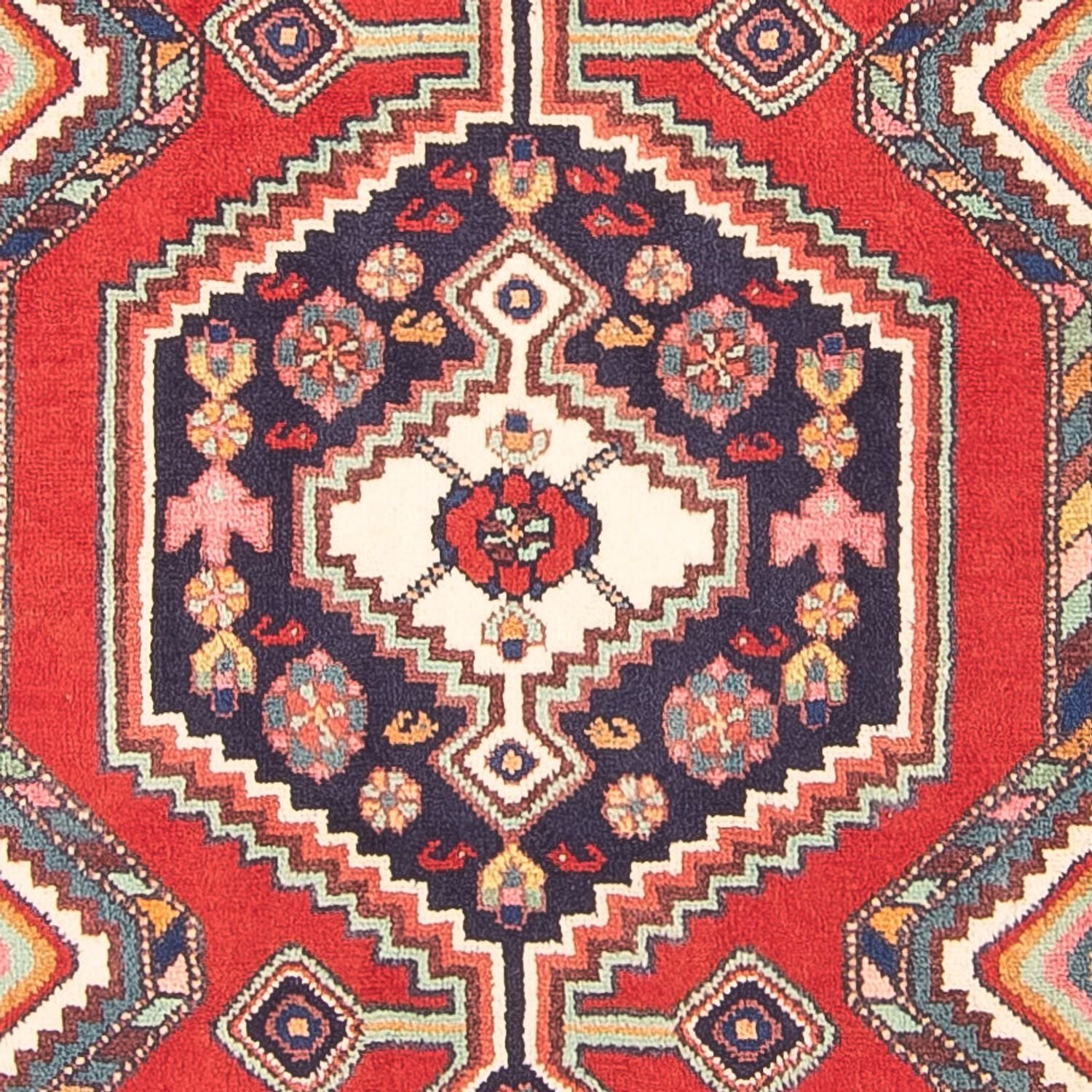Løber Persisk tæppe - Nomadisk - 296 x 119 cm - rød