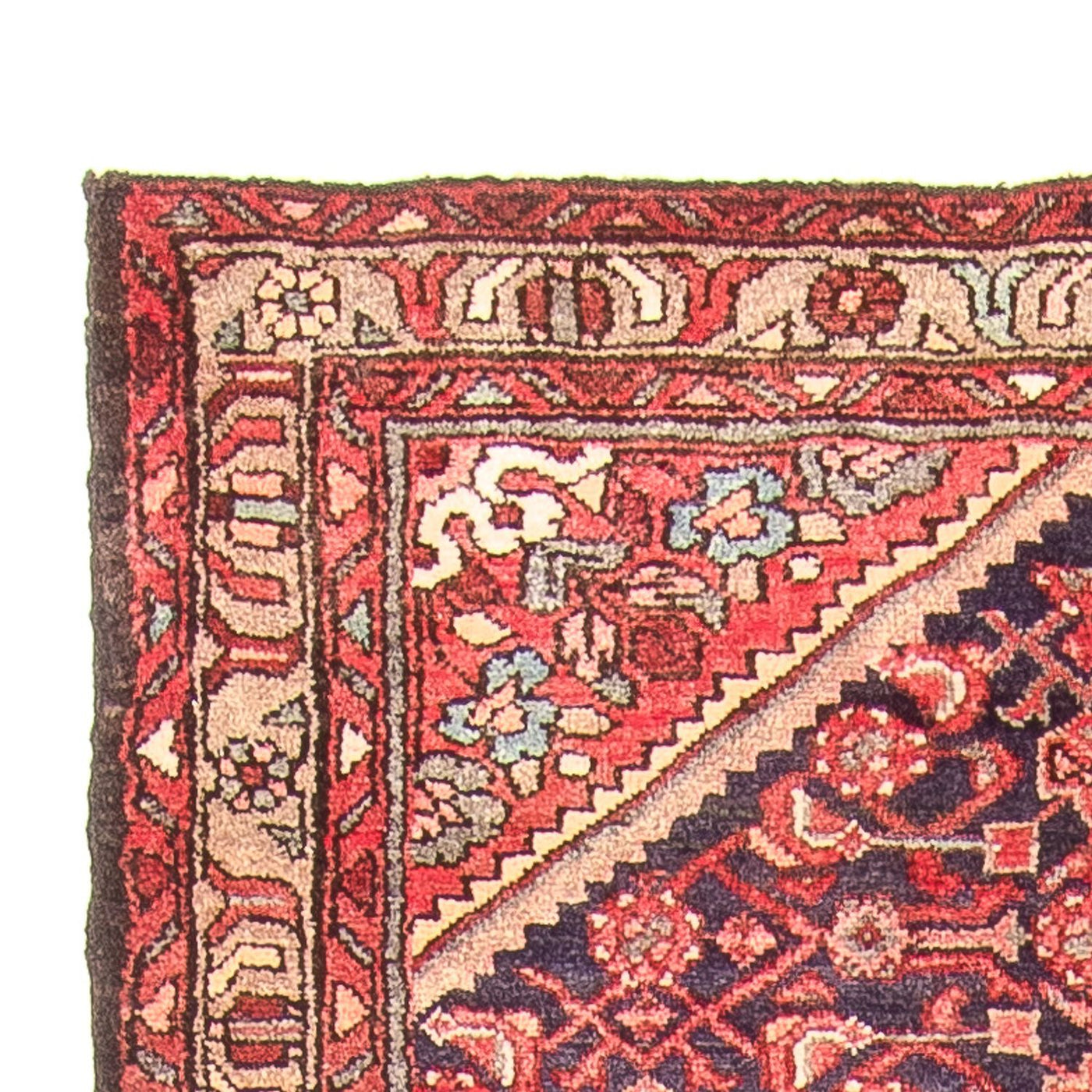 Løber Persisk tæppe - Nomadisk - 301 x 109 cm - mørkeblå