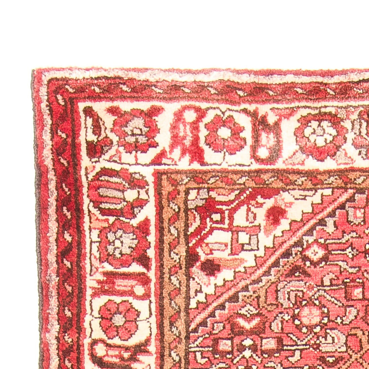 Løber Persisk tæppe - Nomadisk - 306 x 113 cm - rød