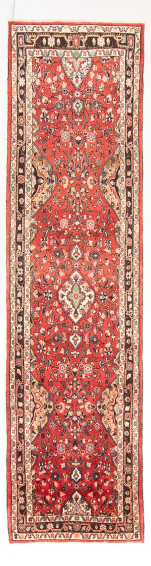 Løber Persisk tæppe - Nomadisk - 350 x 96 cm - rød
