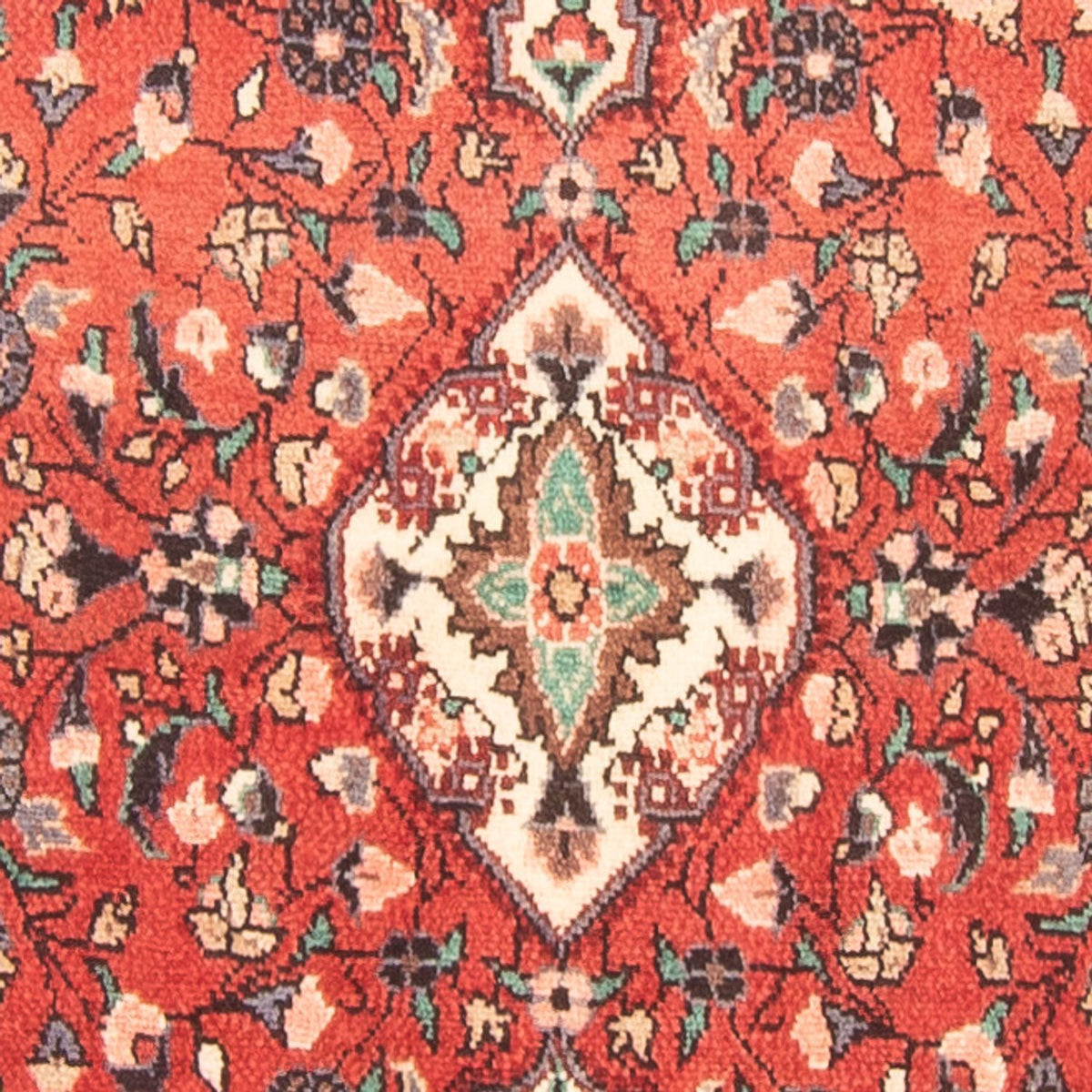 Løber Persisk tæppe - Nomadisk - 350 x 96 cm - rød