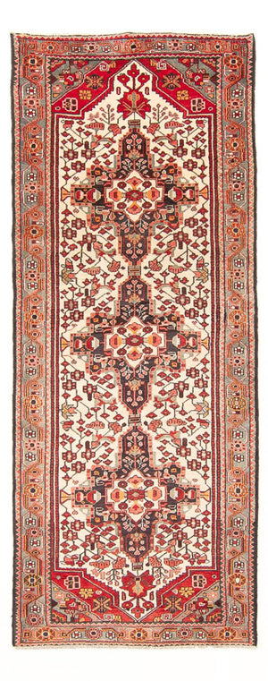 Løber Persisk tæppe - Nomadisk - 288 x 112 cm - creme