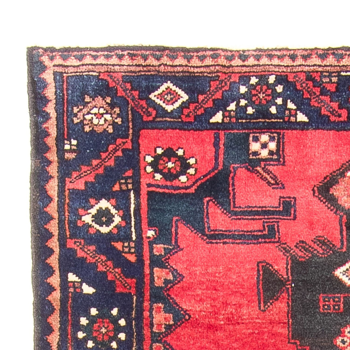 Løber Persisk tæppe - Nomadisk - 280 x 104 cm - rød