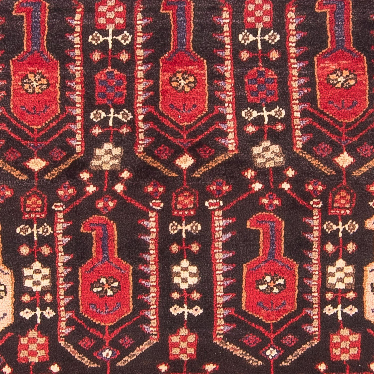 Løber Persisk tæppe - Nomadisk - 287 x 100 cm - mørkeblå