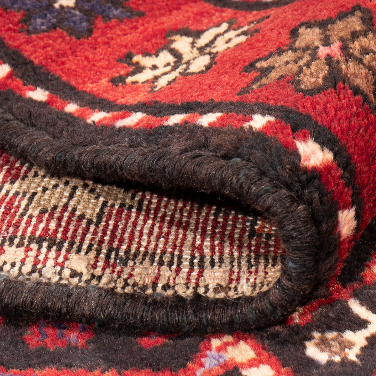 Løber Persisk tæppe - Nomadisk - 287 x 100 cm - mørkeblå