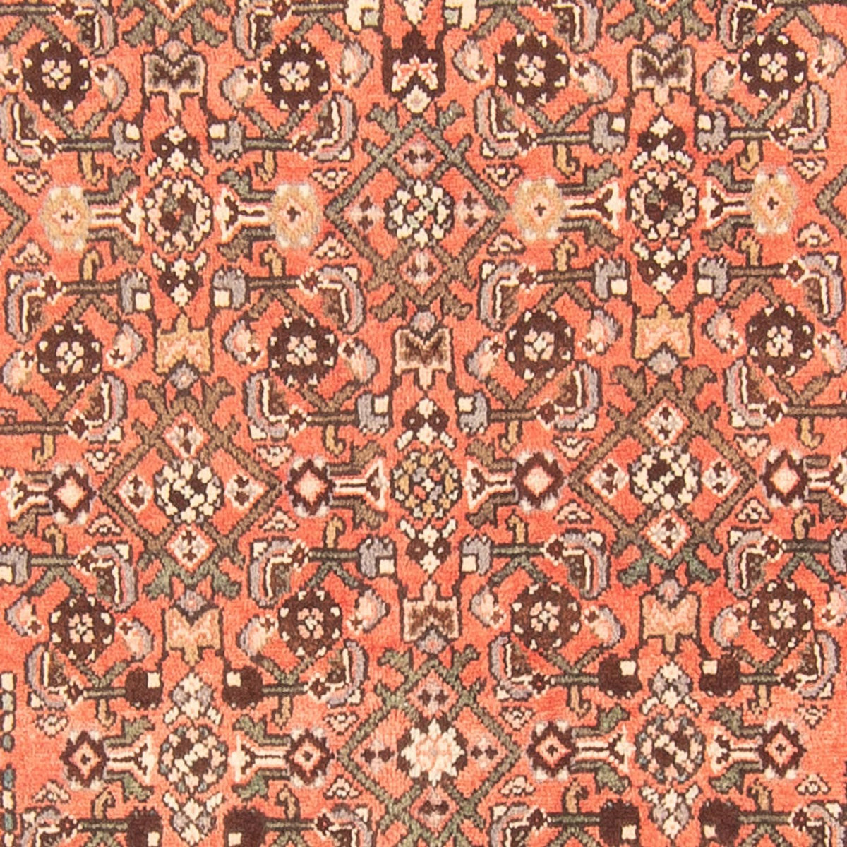 Løber Persisk tæppe - Nomadisk - 287 x 112 cm - rød