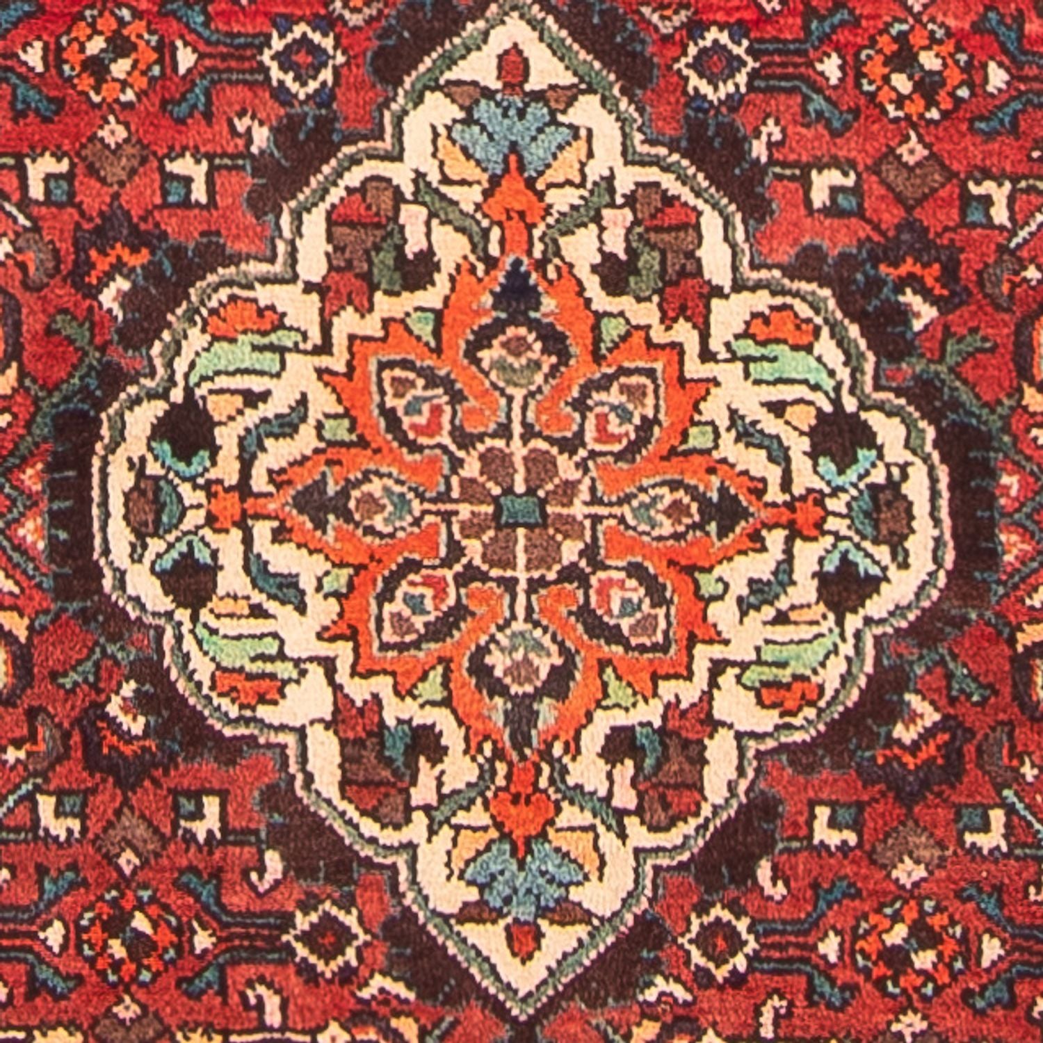 Løber Persisk tæppe - Nomadisk - 296 x 119 cm - rød