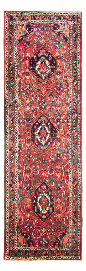 Løber Persisk tæppe - Nomadisk - 322 x 113 cm - rød