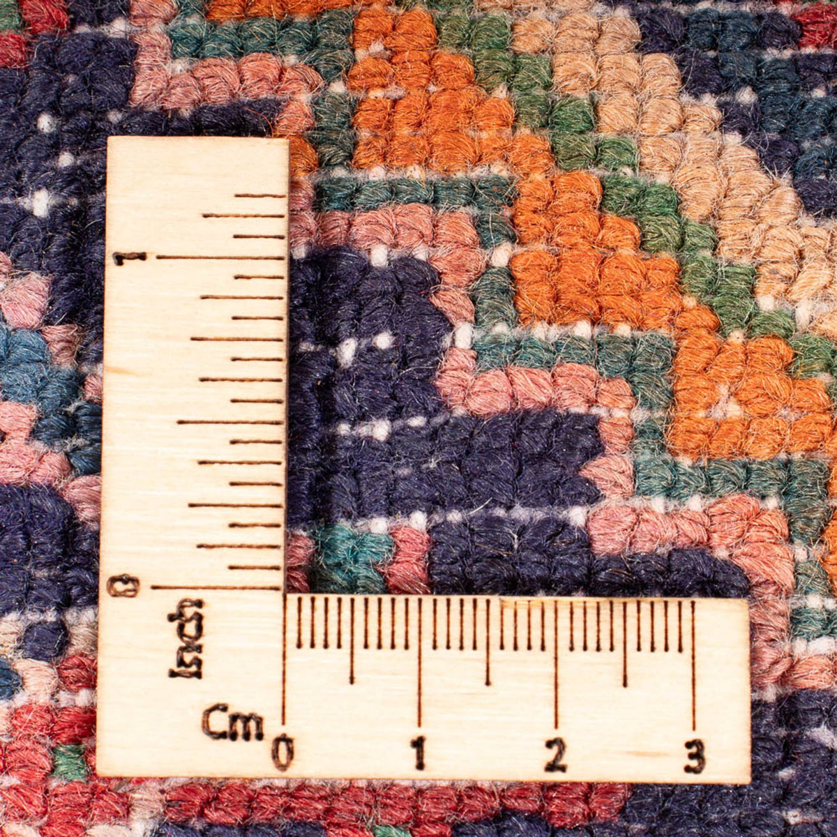 Løber Persisk tæppe - Nomadisk - 324 x 111 cm - mørkeblå