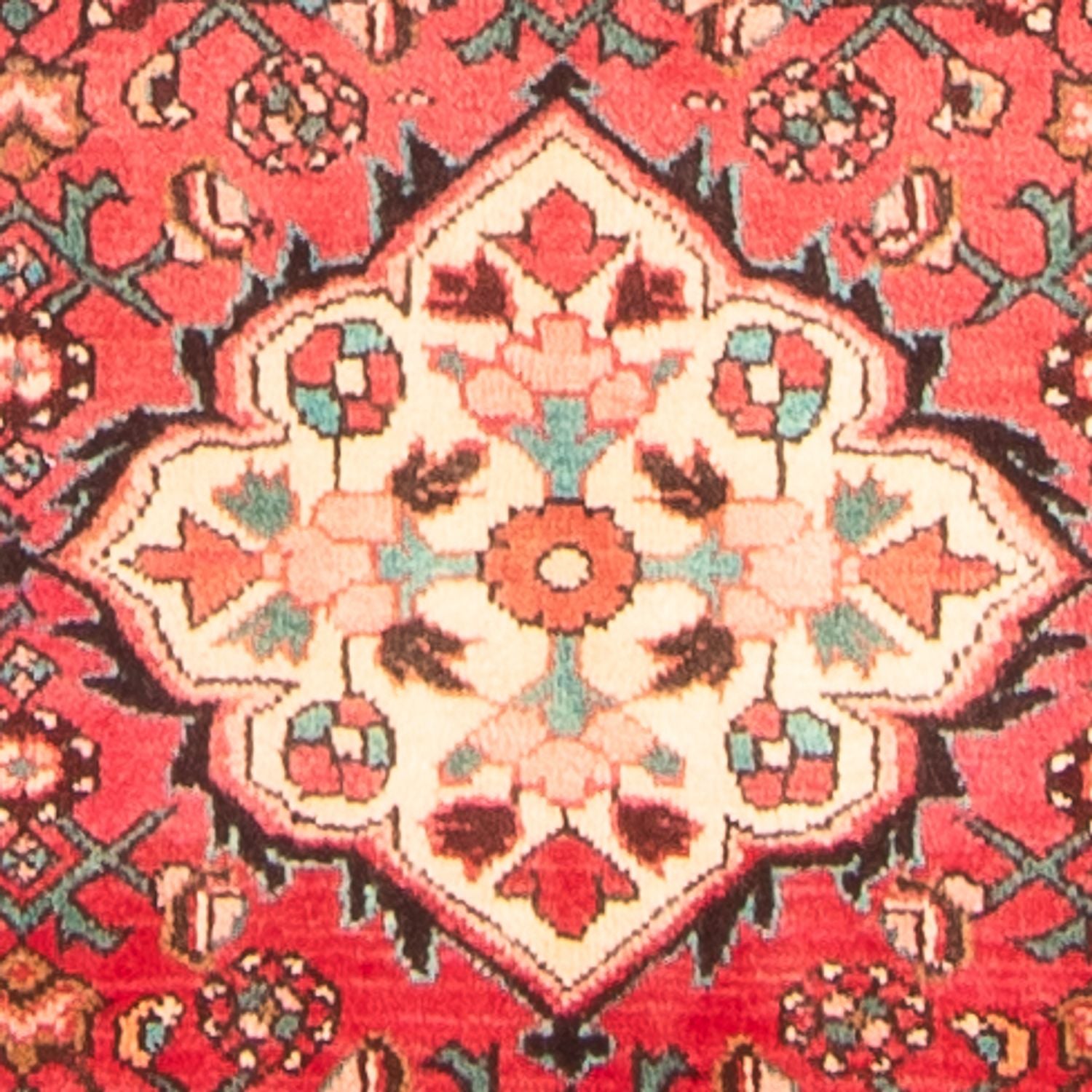 Løber Persisk tæppe - Nomadisk - 306 x 115 cm - rød