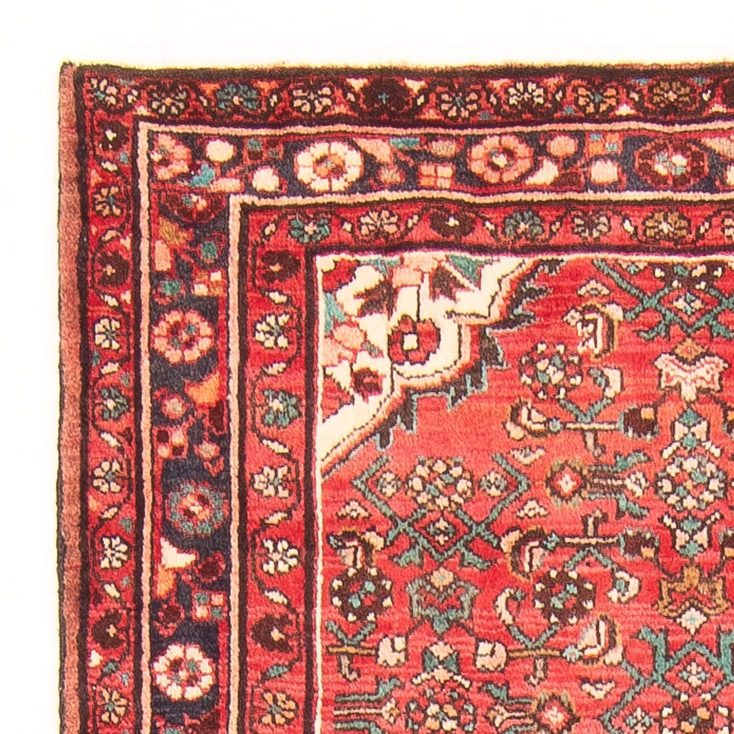 Løber Persisk tæppe - Nomadisk - 306 x 115 cm - rød