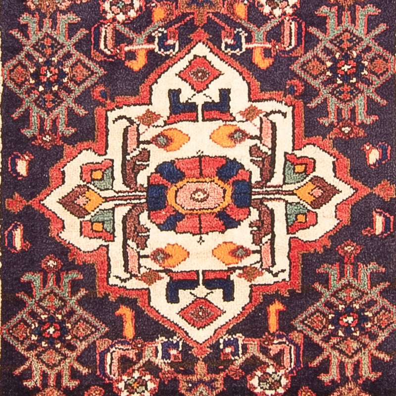 Løber Persisk tæppe - Nomadisk - 313 x 108 cm - mørkeblå