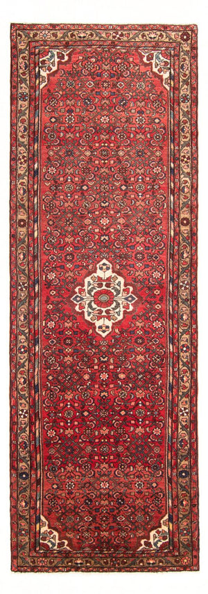 Løber Persisk tæppe - Nomadisk - 326 x 112 cm - rød