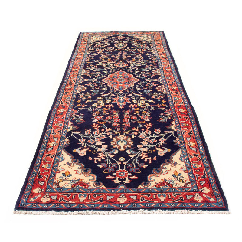Løber Persisk tæppe - Classic - 323 x 108 cm - mørkeblå