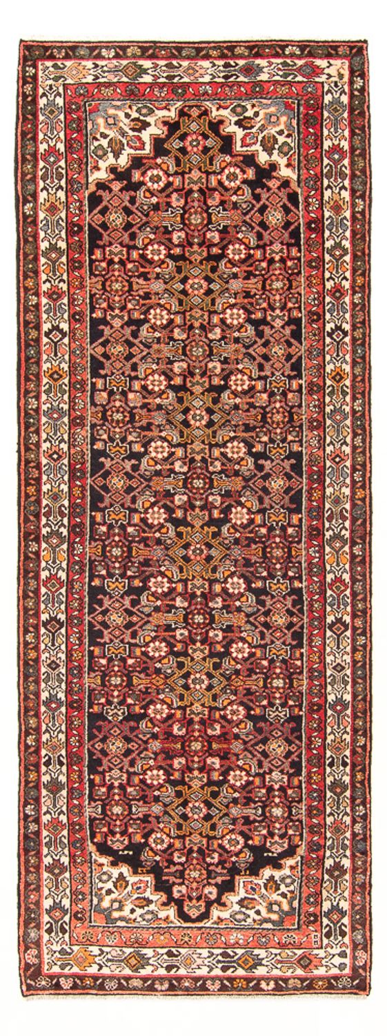 Løber Persisk tæppe - Nomadisk - 307 x 113 cm - mørkeblå