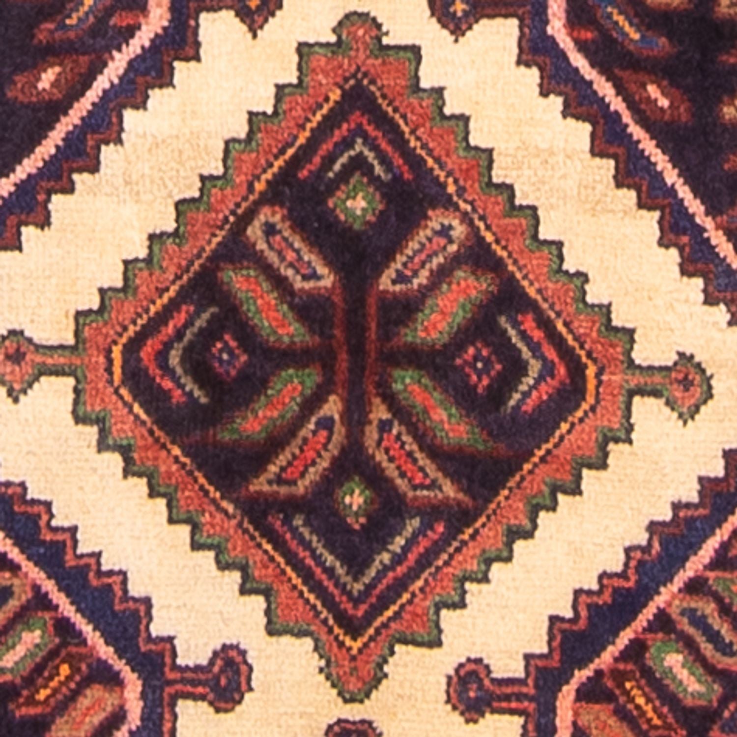 Løber Persisk tæppe - Nomadisk - 303 x 95 cm - creme