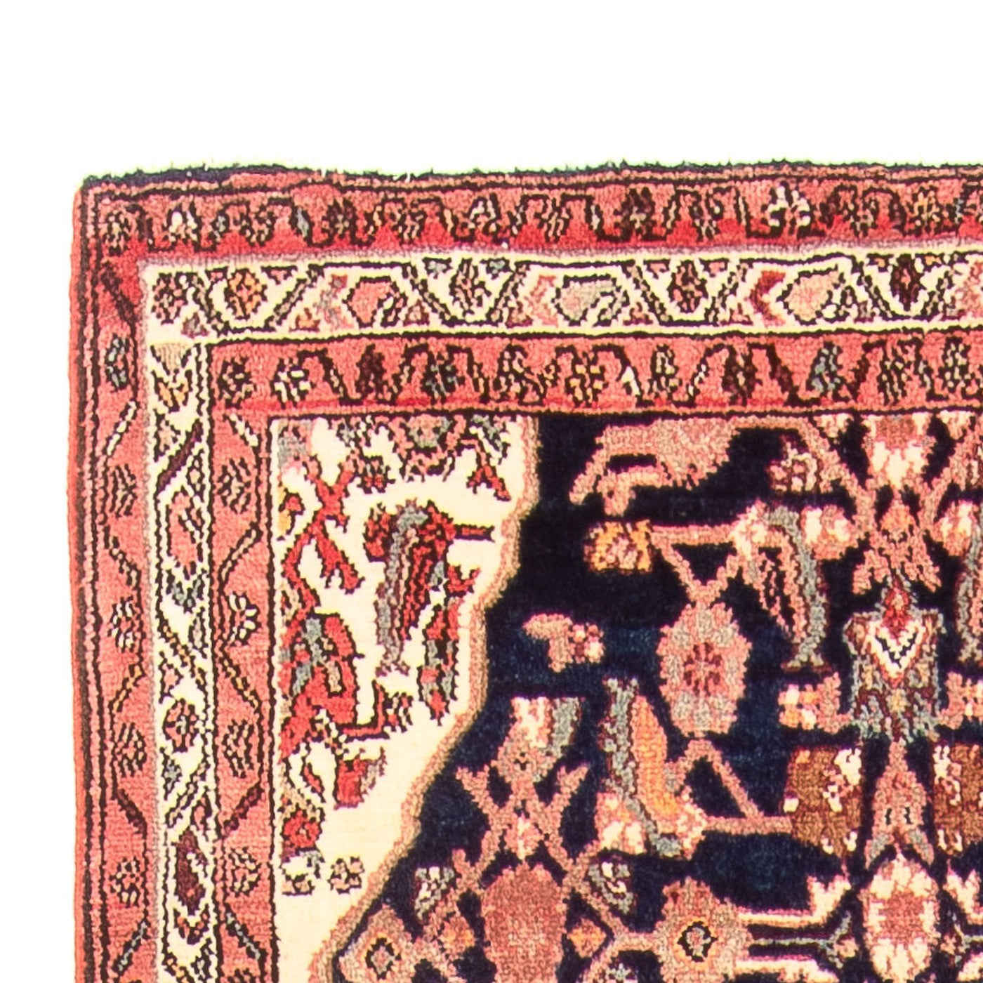 Løber Persisk tæppe - Nomadisk - 322 x 107 cm - mørkeblå