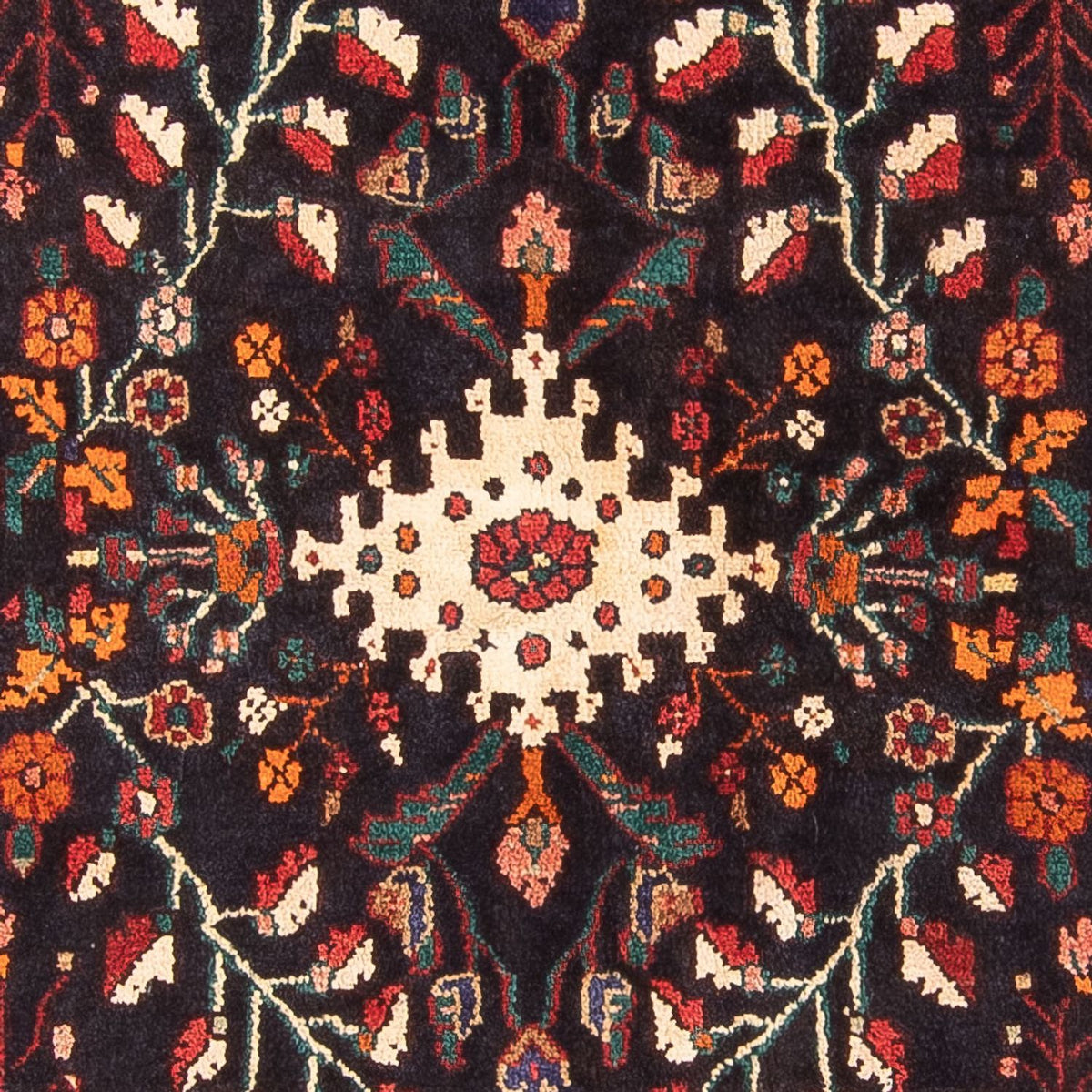 Løber Persisk tæppe - Nomadisk - 317 x 111 cm - mørkeblå