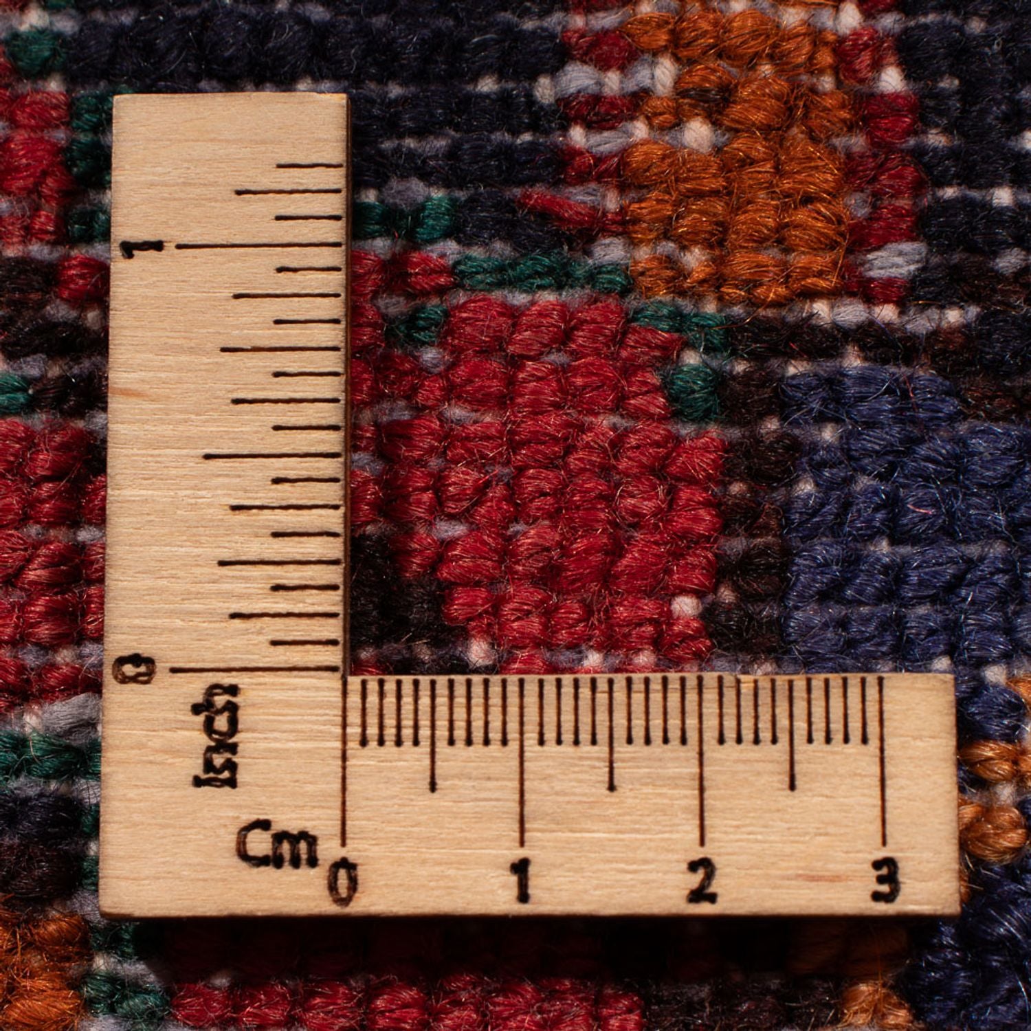 Løber Persisk tæppe - Nomadisk - 317 x 111 cm - mørkeblå